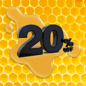 New customers get 20% off! At The Honeycomb Farm